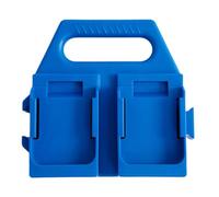 Oshhni Support de Rangement pour Batterie, Support d'outils, Gain de Place, Multifonction, antirouille, 4 emplacements, de Batterie pour Espace de