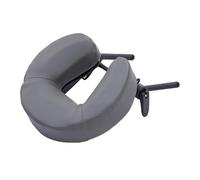 Oshhni Support de tête pour table de massage avec coussin, cadre universel en alliage d'aluminium, appui-tête de massage polyvalent et robuste, coussin, Gris