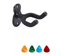 Oshhni Support mural pour guitare, crochet de suspension, support en métal pour ukulélé, idéal pour les amateurs de guitare acoustique et de ukulélé au, 1 Cintre