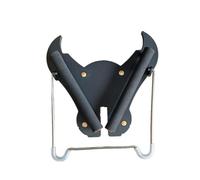 Oshhni Support pour saxophone alto, support pour saxophone, accessoires créatifs pour instruments, robuste, compact, professionnel, pliable et portable, Noir