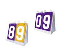 Oshhni Tableaux de Bord de Sport à 4 Chiffres, Ensemble Innovant pour Les Fans