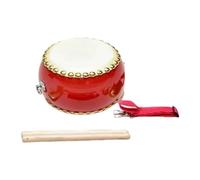 Oshhni Tambour à Main en Bois, Percussion, Instrument Musique Taiko fête, Tambour Taille Chinois pour Jouer, enseignement sensoriel,