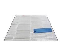 Oshhni Tapis de Camping imperméable en Feuille d'aluminium, léger, Double Face, Professionnel, Pliable, pour Le Camping et la Plage, 200cmx150cm
