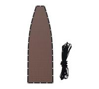 Oshhni Tissu de Remplacement pour Chaise Longue Suspendue avec Corde, Accessoires pour Chaise Longue d'été, Tissu de réparation décontracté imperméable, CafÉ