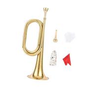 Oshhni Trompette, instrument de cuivre, de marche portable pour débutants, idéal pour la pratique quotidienne des enfants débutants, Style C