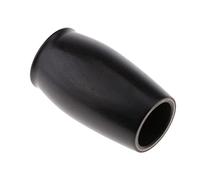 Oshhni Tube Principal Ébène Clarinette Accessoire Embouchure Cloches Tube Double Section Fabrication Précise Bois pour Professeurs Ensemble, 62x23mm