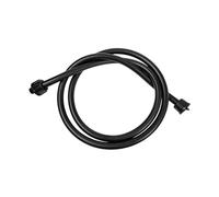 Oshhni Tuyau d'eau 1,25 m de longueur de couleur noire kit de shampooing bol shampooing pvc tube pulvérisateur avec tuyau pour salon de coiffure Baber Shop