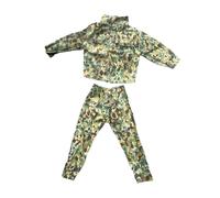 Oshhni Vêtements pour Figurines d'action à l'échelle 1:6, Accessoires de Costume, Uniforme, Tenue Tendance, Tissu à Faire soi-même, Veste et Pantalon