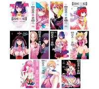 [Oshi No Ko] Série de 11 livres (Vol.1 à 11) Édition brochée - Dark Drama, Idol Industry Secrets & Twisted Rebirth Mystery Manga Series
