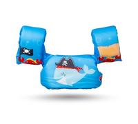 OSHYLE Gilet de Bain Flottant, Enfants Gilet de Flottement de Natation, Gilet Brassard Piscine, Brassards de Natation Gilet Piscine Enfant, Aide à la Natation pour Garçons/Filles (WH)