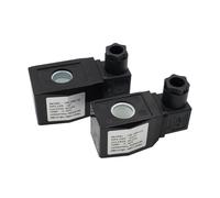 OSHZIKJII 1pc AC24V AC110V AC220V AC380V DC12V DC24V Bobine en Plastique IP65 for électrovanne, utilisée for normalement fermé et normalement Ouvert.(DN20)