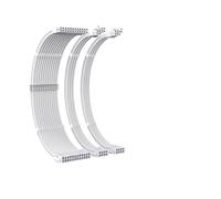 OSHZIKJII Câble d'extension for Carte mère ATX 24 Broches PCI-E 6 + 2 Broches 8 Broches 4 + 4 Broches 3 en 1, 18 AWG, Cordon d'alimentation 300 mm avec Peignes(B1ack)