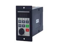 OSHZIKJII Convertisseur de fréquence monophasé VFD 200 W 750 W 220 V, avec Pilote de Moteur triphasé RS485, entrée monophasée MCU, onduleur 0,75 KW(1ph-3ph220V 0.4KW)