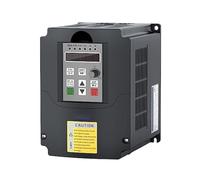 OSHZIKJII Convertisseur vectoriel monophasé/triphasé 2,2 KW/4 KW, variateur de fréquence 3PH 220 V 10 A, Sortie 0-3200 Hz(7.5KW 220V)