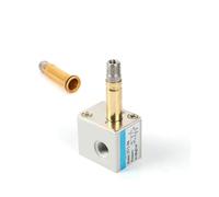 OSHZIKJII Électrovanne de Distribution 3V1-06 for compresseur d'air, vanne d'inversion de Vide, Deux Positions, Trois Voies, Alliage d'aluminium(Valve Body)