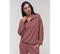 OSIA OSIA 1/4 Sweat zippé en modal