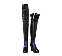 OSIAS Botas de Mujer Para el Cosplay de Acheron Del juego Honkai Star Rail Para Halloween, convenciones de Anime y juegos(37)