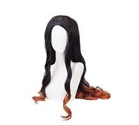OSIAS Dégradé de Couleur Kamado Nezuko Cosplay Perruque pour Femme et Fille