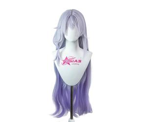 OSIAS Game Black Swan Cosplay Wig Long Light Purple and Dark Purple