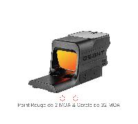 Osight SE MOS | Viseur point rouge fermé à montage direct sur système GLOCK® MOS multi-réticules 2 MOA et cercle de 32 MOA