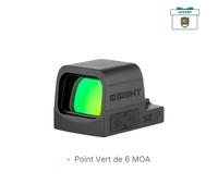 Osight SE | Viseur fermée Empreinte RMSc Point Vert 6 MOA Point Rouge Multi-réticules pile bouton CR1620