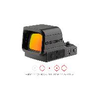 Osight XE AMRS | Viseur Point Rouge Ferm Empreinte RMR 2/6+32 MOA multi-rticules Pile CR1632
