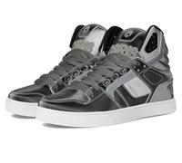 Osiris Chaussures de skate Clone pour homme, Argenté/noir/holographique, 38.5 EU