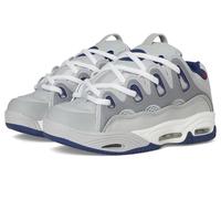 Osiris Chaussures de skate D3 2001 pour homme, Gris/bleu marine/blanc, 43 EU