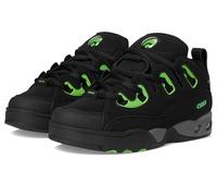 Osiris Chaussures de skate D3 E pour homme, Noir/anthracite/vert, 45 EU