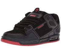 Osiris , Chaussures de Ville à Lacets pour Homme Brigade White - Noir - Black/Red, 46.5 EU