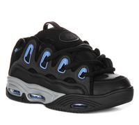 Osiris D3 2001 Chunky Sole Lace Up Skate Homme Trainer En Noir Bleu EU 39-46