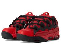 OSIRIS D3 2001 Semelle Épaisse Skate Lacets Femmes Baskets en Rouge Noir UK 4 -