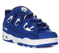 Osiris Chaussures de skate D3 E pour homme, Bleu/blanc/bleu, 38.5 EU