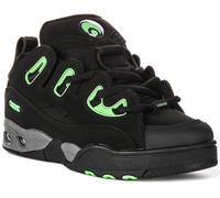 Osiris D3 E Flex Point Cons Endura Toe Cap Homme Trainer En Noir Vert EU 41-46