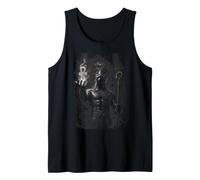 Osiris Dieu égyptien Ankh Pharaon Noir et Blanc Débardeur
