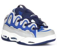 Osiris Lace Up Chunky Sole Shoe Homme Trainer En Noir Orange EU 37-47