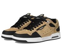 Osiris Peril Chaussures de skate, marron/noir/blanc, cuir synthétique, style décontracté, semelle en caoutchouc, fermeture à lacets (système de tailles des chaussures UE adulte, homme, pointure