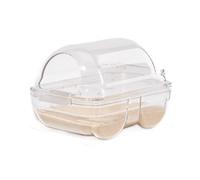 osiuujkw Accessoires pour Hamsters : Une Vie de Hamster complète et Heureuse, Maisons en ABS pour Hamsters syriens, Jouets pour Hamsters, m