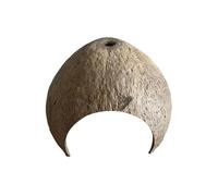 osiuujkw Cabane en Coquille de Noix de Coco pour Aquarium : améliore Les possibilités Nidification et crée Un Habitat Aquatique propice à la Reproduction des Animaux Aquatiques. Bords Lisses et