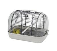 osiuujkw Cage à Oiseaux Respirante offrant Une Ventilation optimale grâce à sa Porte en Filet ouvrable. Idéale pour Les Petits Oiseaux en Voyage. Cage Respirante avec Support et Plateau