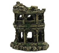 osiuujkw Décoration d'aquarium inspirée des ruines Antiques : Poissons, Ornement d'aquarium, Betta. Ajoute du Cachet à la décoration. Ornements de la Rome Antique.