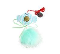 osiuujkw Katzenspielzeug Selbstbeschäftigung Set pour Chats Heureux et en pour Bonne santé Interaktives Katzenspielzeug Katzen Spielzeug Kitten, Vert Menthe, Sacs, Menthe