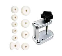 osiuujkw Kit d'outils de Presse de Montre Efficace avec boîtier Montre Plus Proche et Matrices Montage fiables pour des réparations Rapides Matrices Montage Remplacement Presseur Couverture