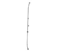 osiuujkw Lance d'arrosage en Acier Inoxydable, buse d'arrosage pour Tuyau de Jardin, arroseur et système d'irrigation, buse d'arrosage électrique Haute Pression M14, Argent, 50.5 cm