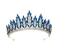 osiuujkw Luxueux serre-têtes couronne ornés de strass, style vintage, accessoire de coiffure pour la mariée et ses demoiselles d'honneur. Sublimez votre mariage avec ces bijoux