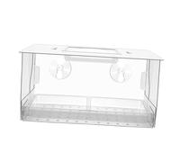 osiuujkw Nichoir Transparent pour fenêtre, Vue dégagée, mangeoire extérieure pour Observer Facilement Les Oiseaux Depuis chez soi. Mangeoire à ventouses puissantes.