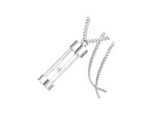 osiuujkw Pendentif cendres en forme de larme, bijou souvenir à porter avec élégance pour se souvenir de ses proches. Résistant à la rouille et Pour aux salissures. Fermeture hermétique. Urne