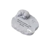 osiuujkw Pierres tombales commémoratives pour Animaux de Compagnie - Unique en Son Genre, Souvenir impérissable pour Votre Jardin - Cadeau commémoratif - Pierre tombale en à Un Animal