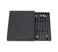 osiuujkw Support de peinture à pinces pour maquettes, idéal pour les loisirs créatifs. Ce support offre un espace généreux pour vos projets créatifs et permet de colorier facilement les peintures à