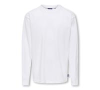 Osjfred Life Loose Ls Tee JRS Noos T-Shirt, Blanc éclatant., 146-152